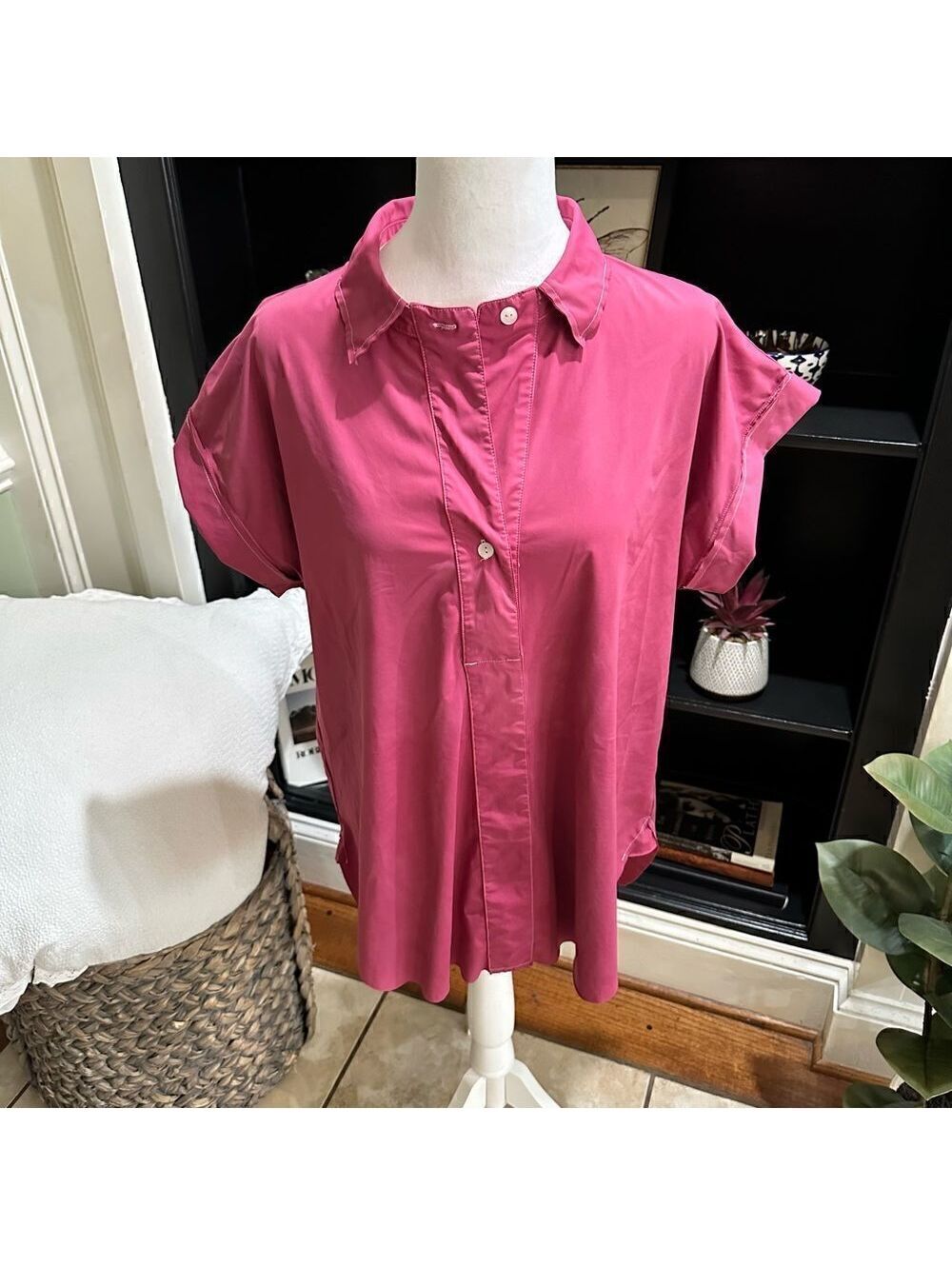 Lysee Hand Dyed Blouse Size M
